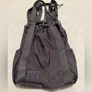 Beis black sport tote